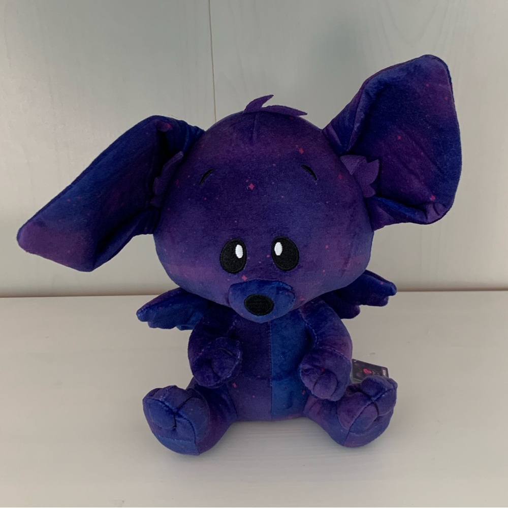 Neopets 25th Anniversary Blind Box Plush Void Faellie With Unused Code